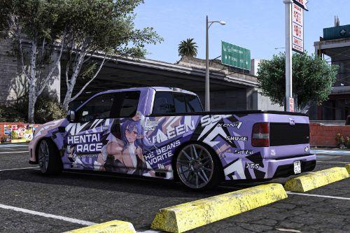 [Itasha] 2008 Saleen S331 Pickup "Hentai Race" paintjob