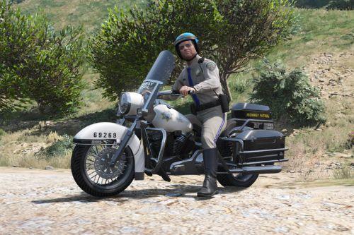 [ELS] SAHP/CHP Vanilla Police Bike