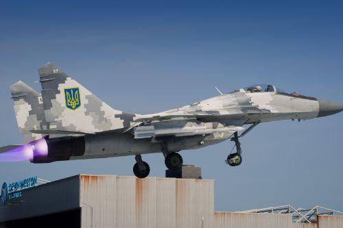 Mig-29 Fulcrum Ukrainian Digital Camo