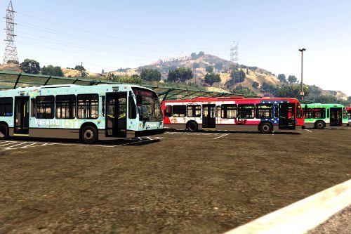 YRT Based LS Transit 2nd Generation Novabus LFS 2023 Skin Pack [ Lore Friendly / 4K / Addon / Replace ]