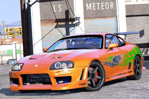 Brian O'Conner Toyota Supra Fast & Furious