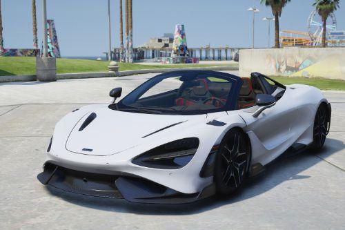 Handling for ikx3 Mclaren 765lt spyder 2021