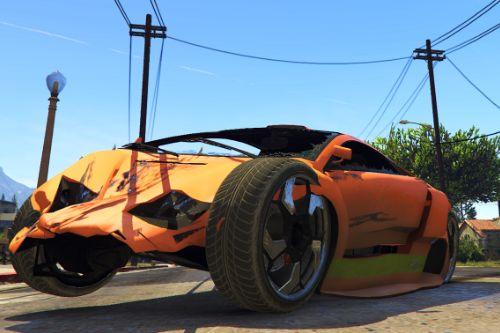 GTA IV Vehicle Damage Handling Deformation