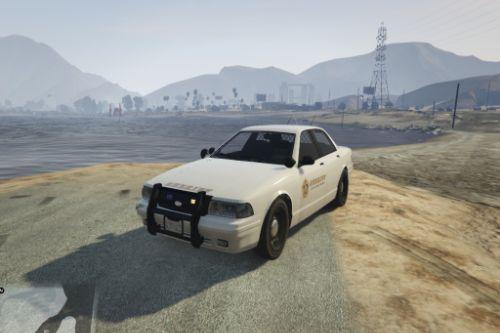 Vapid Sheriff Cruiser without lightbar