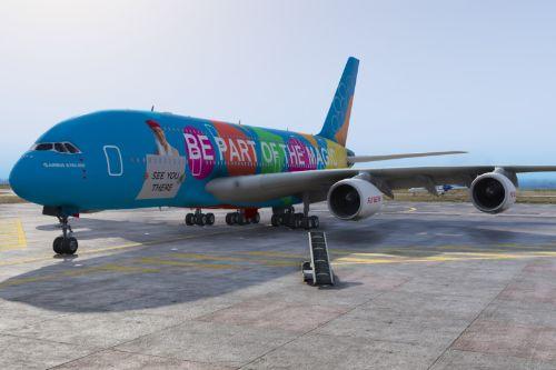 Airbus A380-800 Emirates "Destination Dubai" Livery (PaintJob) [WIP]