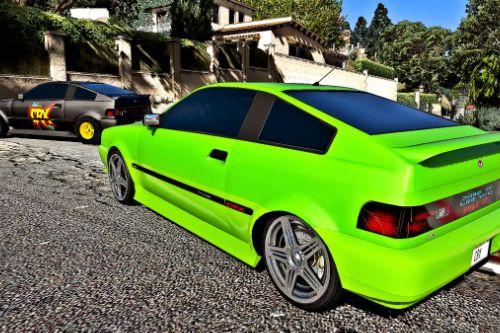 Blista to Honda Civic car badge real car logo mod + Banshee to Dodge Viper Bonus Files +++update+++Dodge Viper Interior added