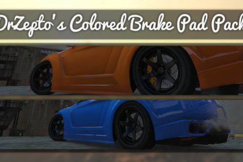 Colored Brake Pad Pack