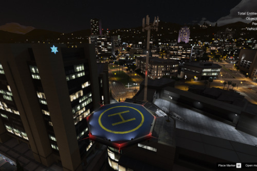 Helipad Mount Zonah medical center [Menyoo] / [YMAP]