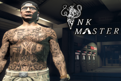 New York v2 premade tattoo skin for mp male 