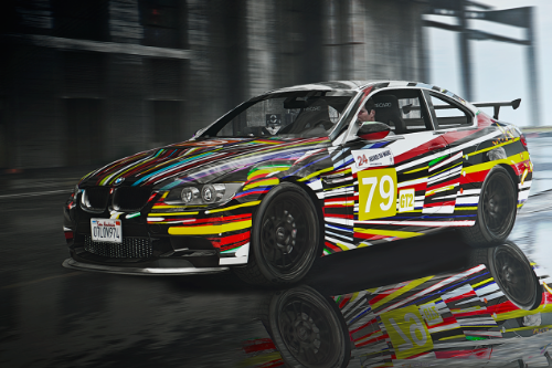 Jeff Koons BMW M3 Paintjob