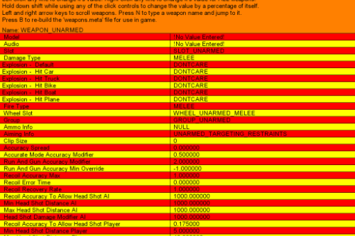 GTA V Weapon Editor