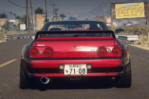 Nissan Skyline GT-R R32 (BNR32) [Add-On | Template]