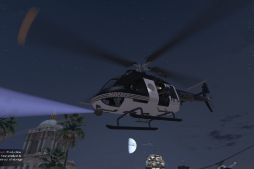 Buckingham Maverick Los Santos Police and Gruppe 6 livery