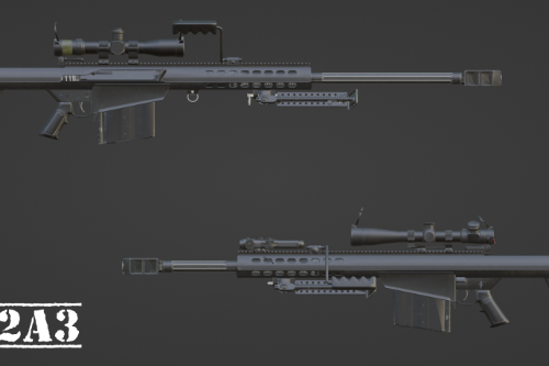 BARRETT M82A3 + M107A1 [Replace, Modular, 29inch, 20inch]