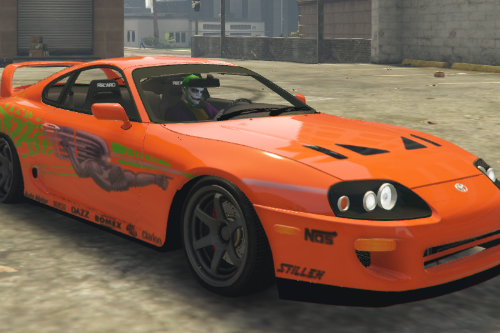 Toyota Supra Paul Walker (Fast and Furious) Paintjob