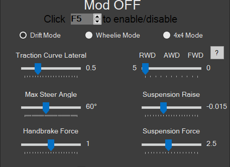 Drift Mod