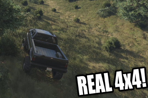 Real 4x4 Handling Mod - Choose Any Car