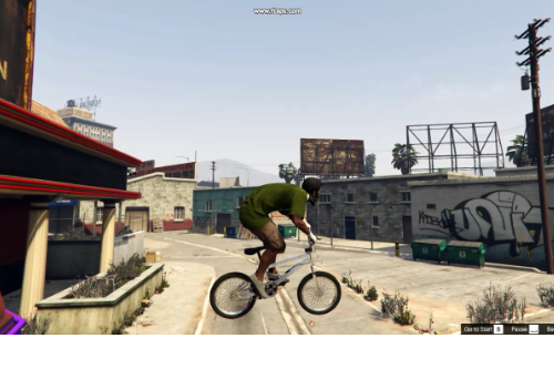 Perfect BMX handling